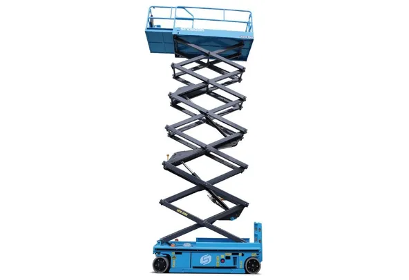 Sinoboom 1414E Electric Scissor Lift  left side view