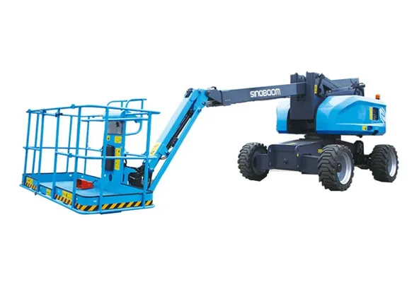 Sinoboom AB15J Plus Articulated Boom Lift Front Left View