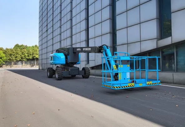 Sinoboom AB22EJ Articulated Boom Lift Folded