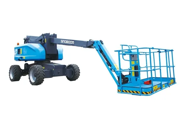 Sinoboom AB25J Articulated Boom Lift Front Right View