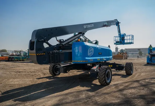 Sinoboom AB46RJ Articulated Boom Lift Rear Right Image