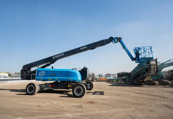 Sinoboom AB46RJ Articulated Boom Lift Right Side Image
