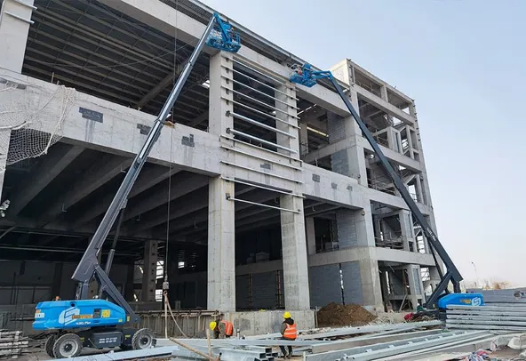 Sinoboom Boom Lift at Heights