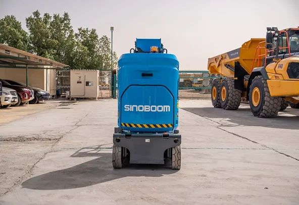 Sinoboom ML08EJ Vertical Mast Lift Rear View