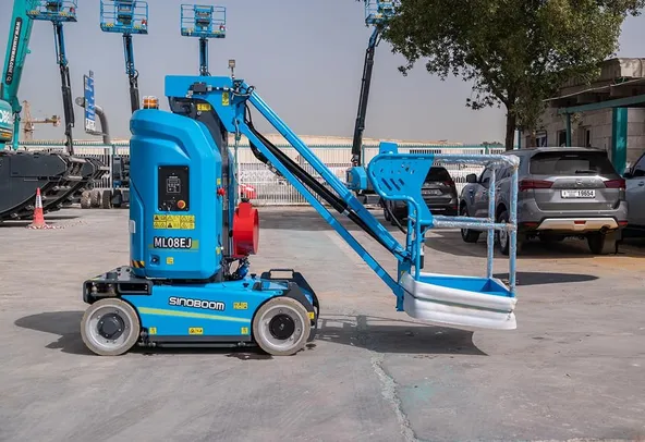 Sinoboom ML08EJ Vertical Mast Lift Right Side View