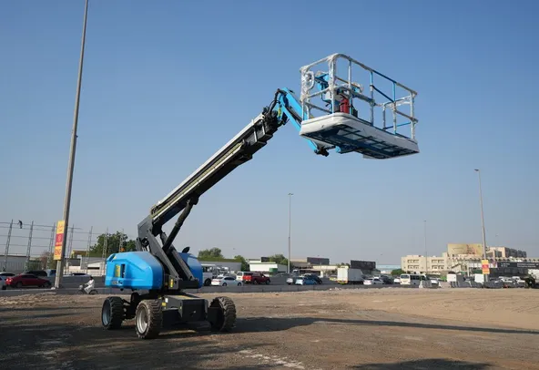 Sinoboom TB20J Telescopic Boom Lift Front Right Side View