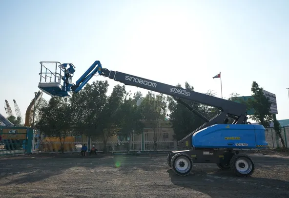 Sinoboom TB20J Telescopic Boom Lift Left Side View