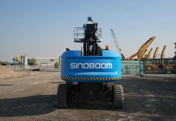 Sinoboom TB20J Telescopic Boom Lift Rear View