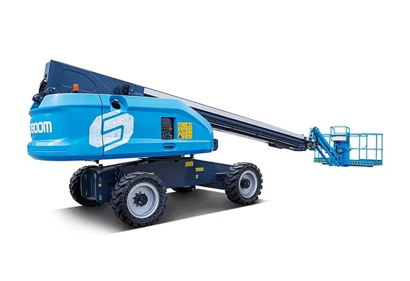 sinoboom tb22j plus telescopic boom lift side view