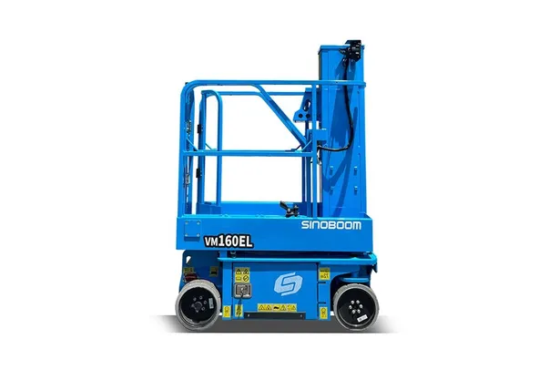 Sinoboom VM05EL Vertical Mast Lift Left Side