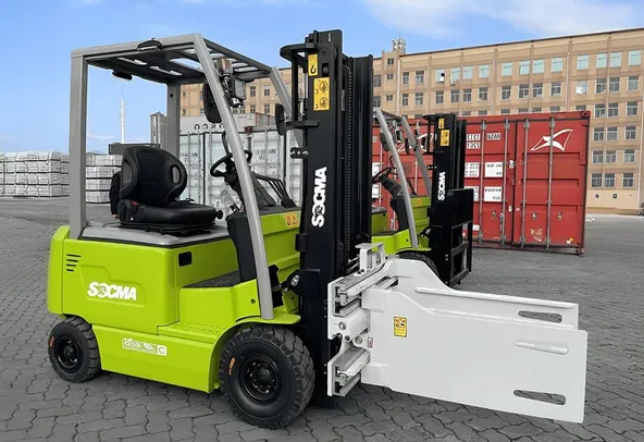 Socma FB16 Electric Forklift Front Right Image