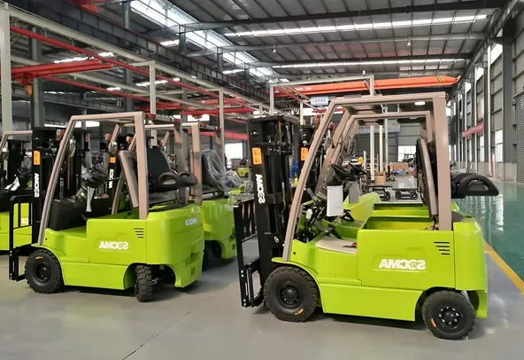 Socma FB16 Electric Forklift Left Side Image