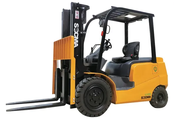 Socma FB20 Electric Forklift Front Left Image