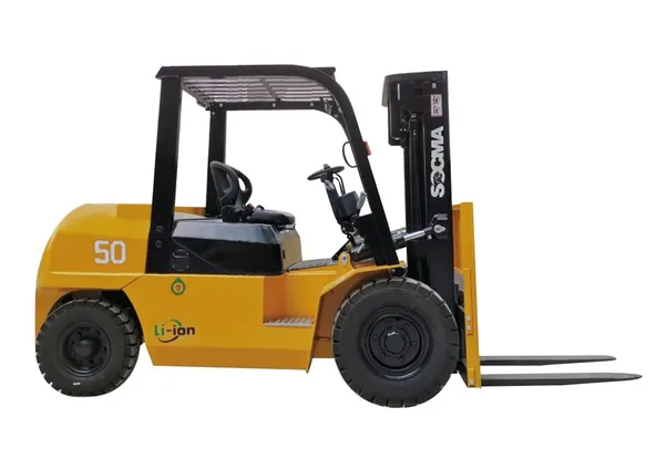 Socma FB50 Electric Forklift Right Side Image