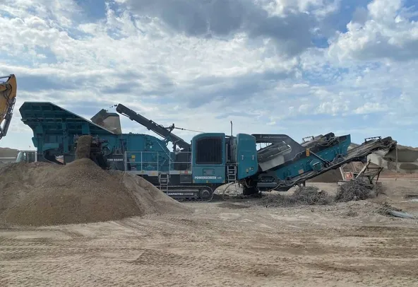Powerscreen Trakpactor 550SR Impact Crusher Application image