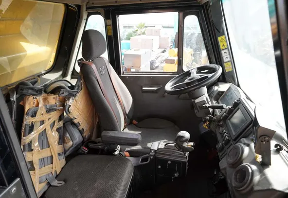Used 2021 Cat 777E Rigid Dump Truck-Cabin view