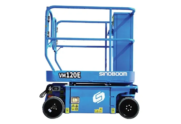 Sinoboom VM04E Vertical Mast Lift Left Side View