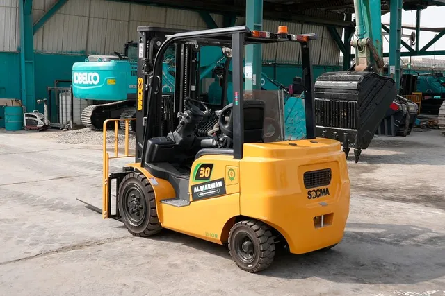 2025 Socma FB30 Electric Forklift Rear Left View