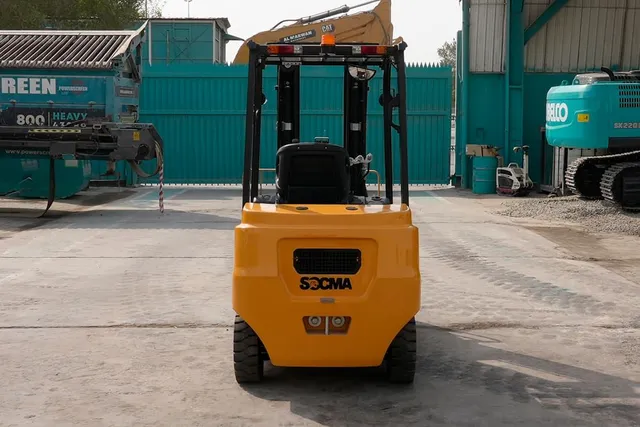 2025 Socma FB30 Electric Forklift Rear View
