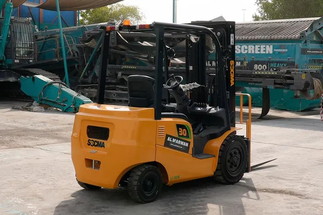 2025 Socma FB30 Electric Forklift Rear Right View
