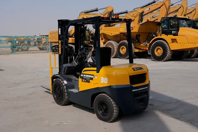 2025 Socma HNF-30 Diesel Forklift Rear Left View