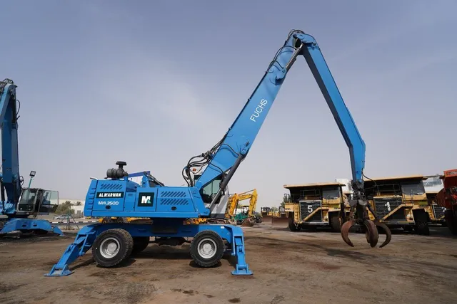 Terex Fuchs MHL 350 Material Handler 2009 | Al Marwan