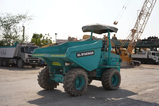 9-Ton Articulated Mini Dumper for Rent | Al Marwan