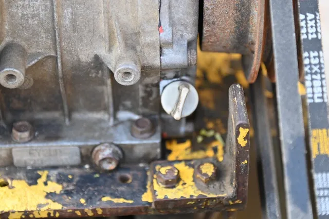 2002 Sakai PC100 Plate Compactor engine view- Al Marwan Machinery