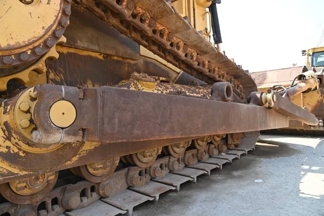 2012 Cat D6R XL Bulldozer undercarriage view - Al Marwan Heavy Machinery