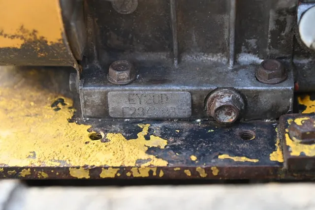 2002 Sakai PC100 Plate Compactor- plate view- Al Marwan Machinery