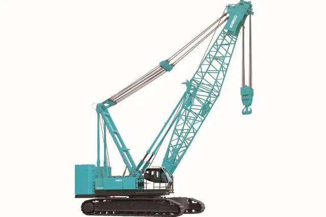 Kobelco CKE1800 crawler crane white background side view
