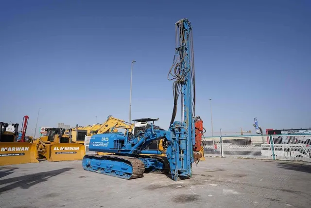 1989 Sennebogen Zeppelin ZR26 with ABI Vibro Hammer Front Right View - PD-0009