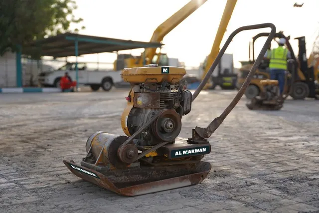 2005 Sakai PC100 Plate Compactor front left - Al Marwan Machinery