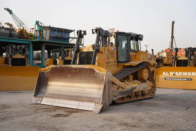 Caterpillar D8T Crawler Bulldozer 2021 front left view