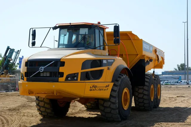 45-Ton Articulated Dump Trucks For Rent | Al Marwan