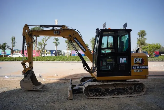 Like-New Cat 305.5E2 Mini Excavator 2021 | Al Marwan