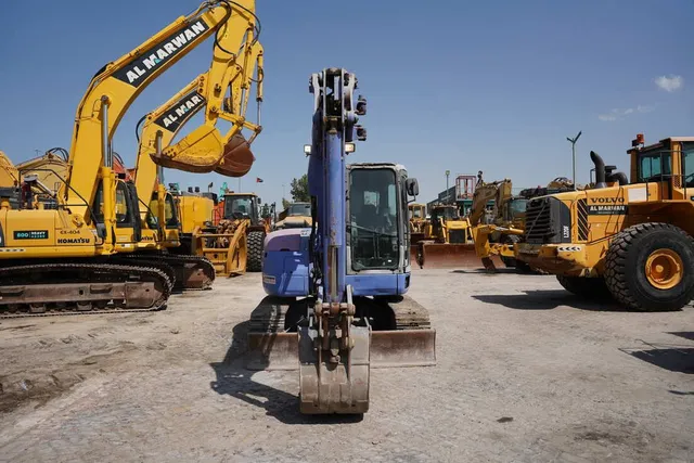 2001 Komatsu PC78UU-6 Mini Excavator Front View