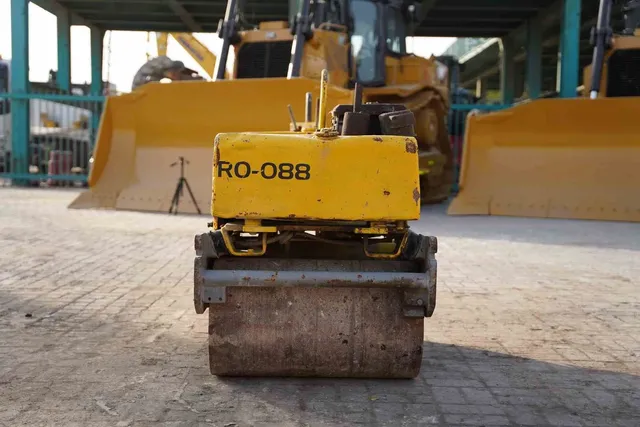 2002 Sakai HV51ST Walk-Behind Roller Front View - RO-0088