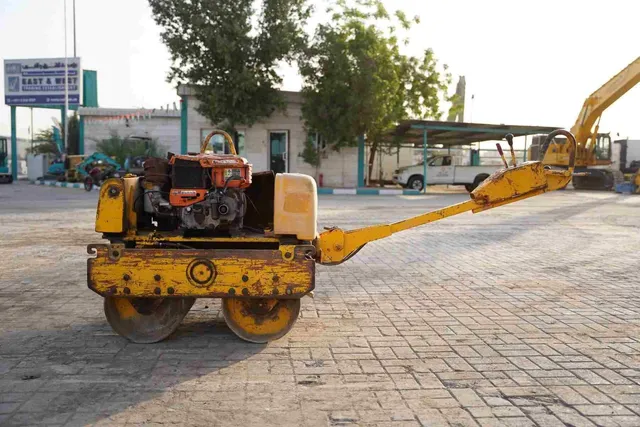 2002 Sakai HV51ST Walk-Behind Roller Left View - RO-0086