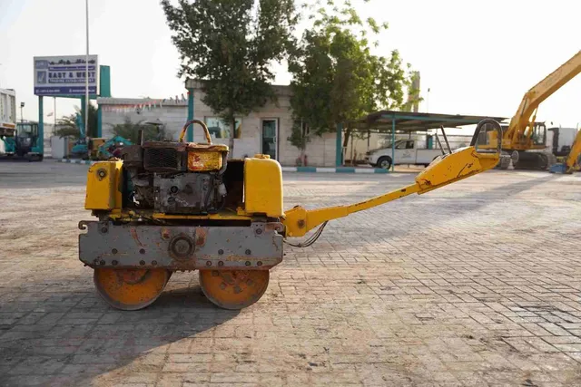 2002 Sakai HV51ST Walk-Behind Roller Left View - RO-0088