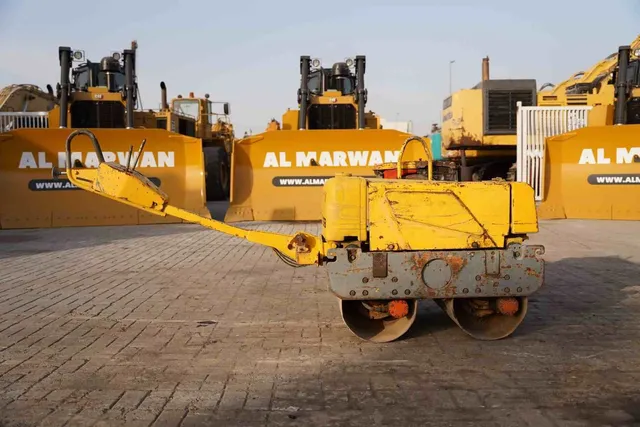 2002 Sakai HV51ST Walk-Behind Roller Right View - RO-0088