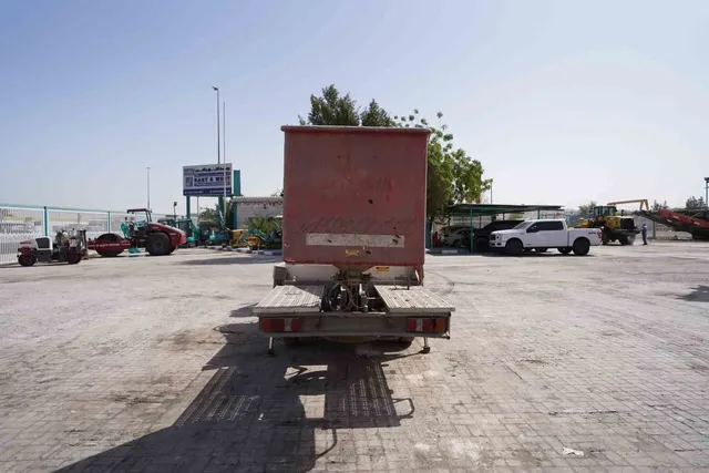 2003 Multitel 160 ALU DS Boom Lift on Nissan Cabstar Truck Rear View - LF-0058