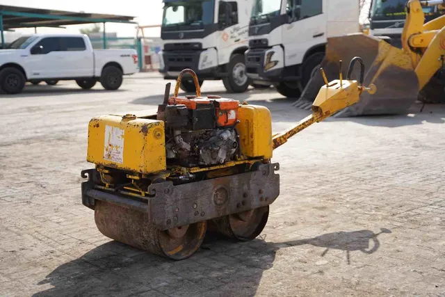 2003 Sakai HV51ST Walk-Behind Roller Front Left View - RO-0107