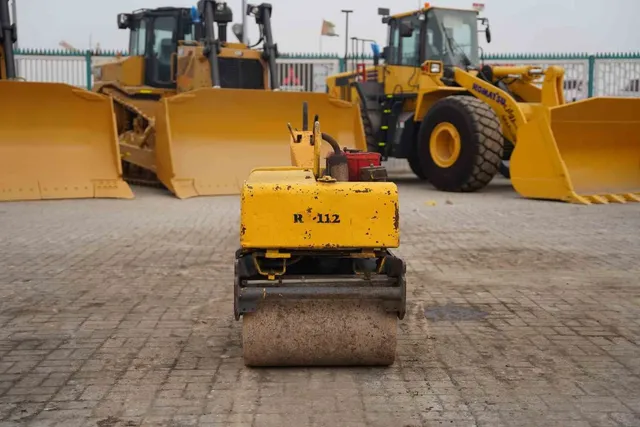 2003 Sakai HV51ST Walk-Behind Roller Front View - RO-0112