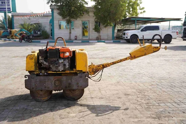 2003 Sakai HV51ST Walk-Behind Roller Left View - RO-0107