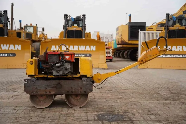 2003 Sakai HV51ST Walk-Behind Roller Left View - RO-0112