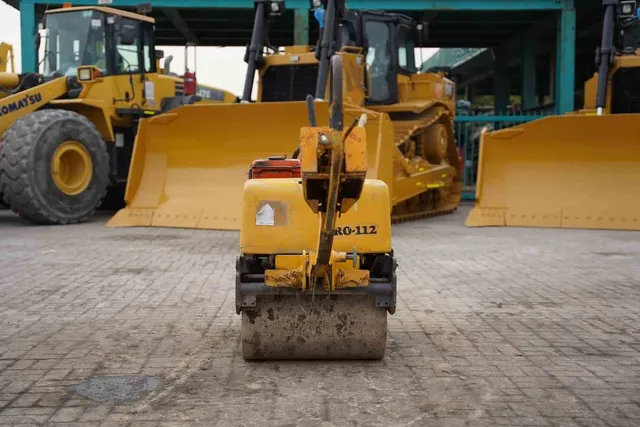 2003 Sakai HV51ST Walk-Behind Roller Rear View - RO-0112