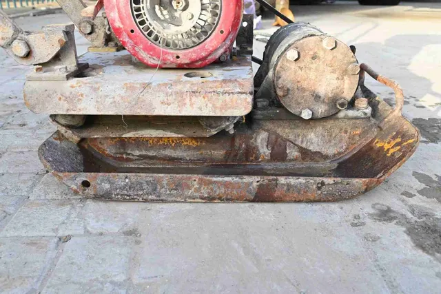 2003 Sakai PC100 Plate Compactor Base View - CP-0120