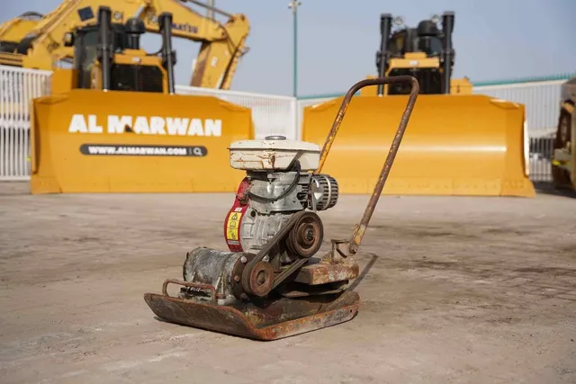 2003 Sakai PC100 Plate Compactor Front Left View - CP-0120