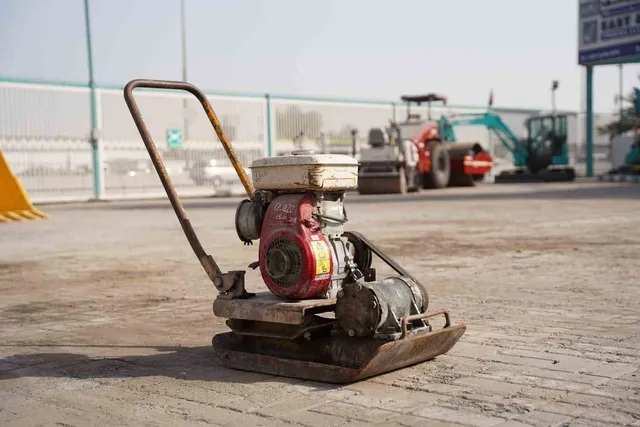 2003 Sakai PC100 Plate Compactor Front Right View - CP-0120